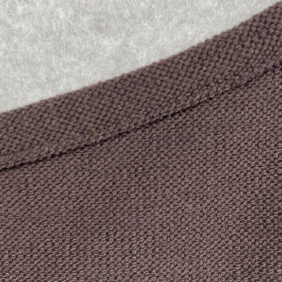 EILEEN FISHER Tank Top L Washable Stretch Crepe Cami Cross Back Shell Brown USA - Picture 5 of 11